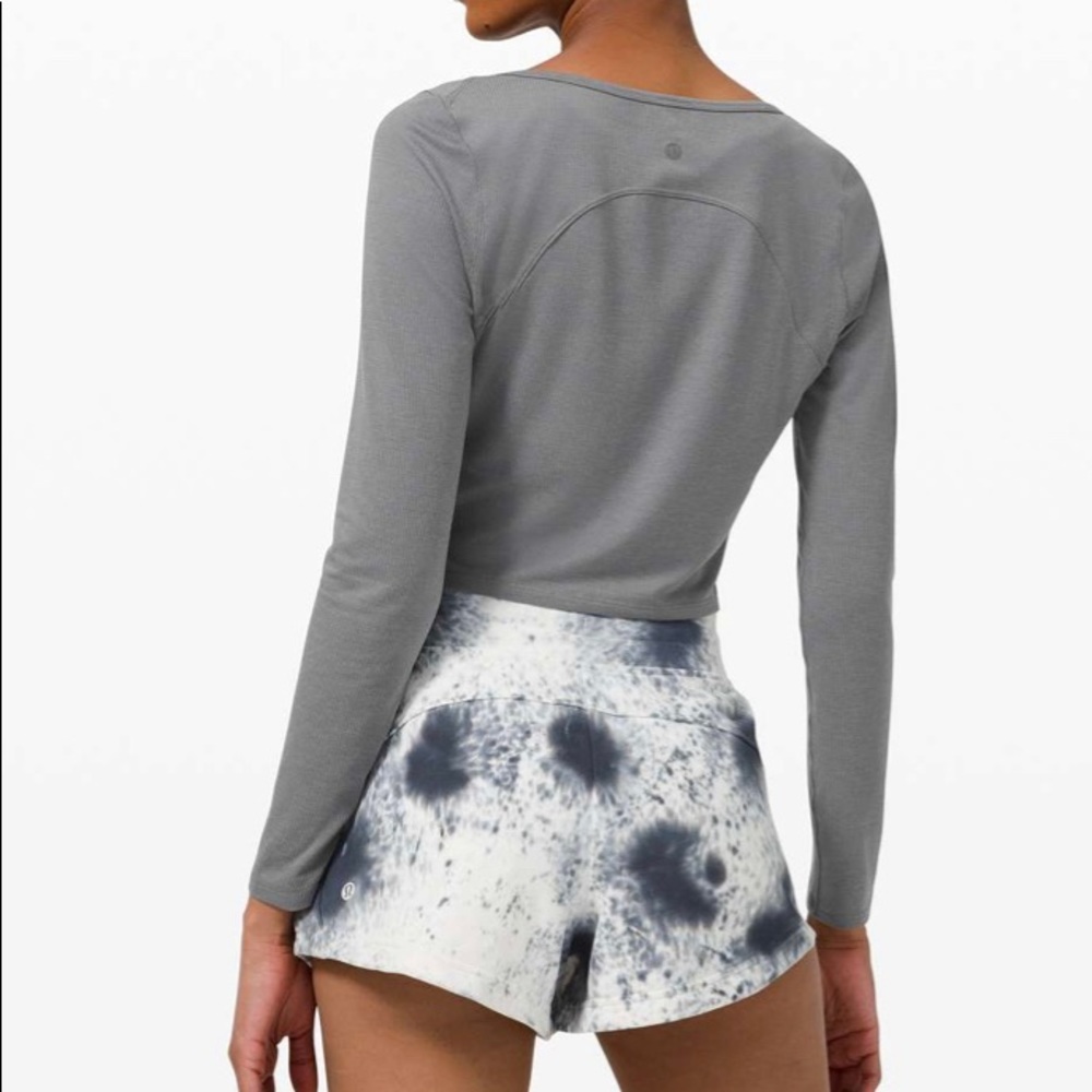NTW Lululemon crop top- long sleeve